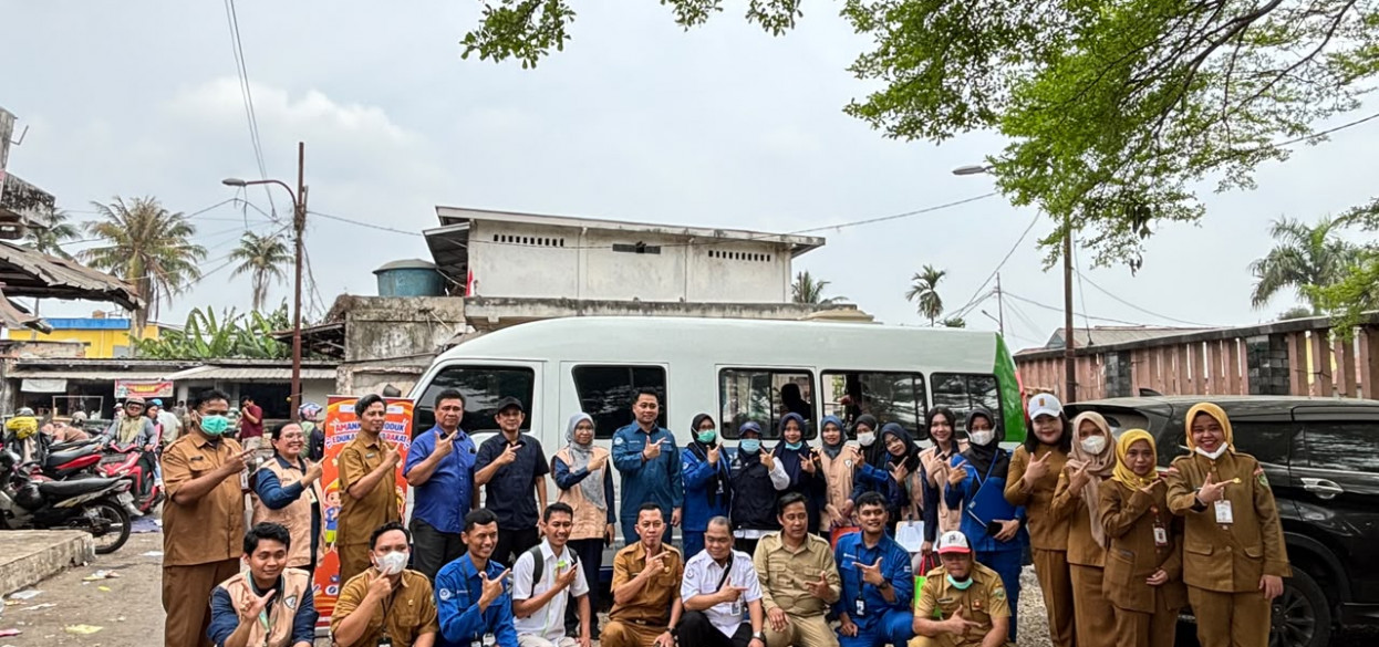Dukung Inovasi AMPERA, BBPOM di Palembang Lakukan KIE dan Pengujian Pangan di Pasar 10 Ulu